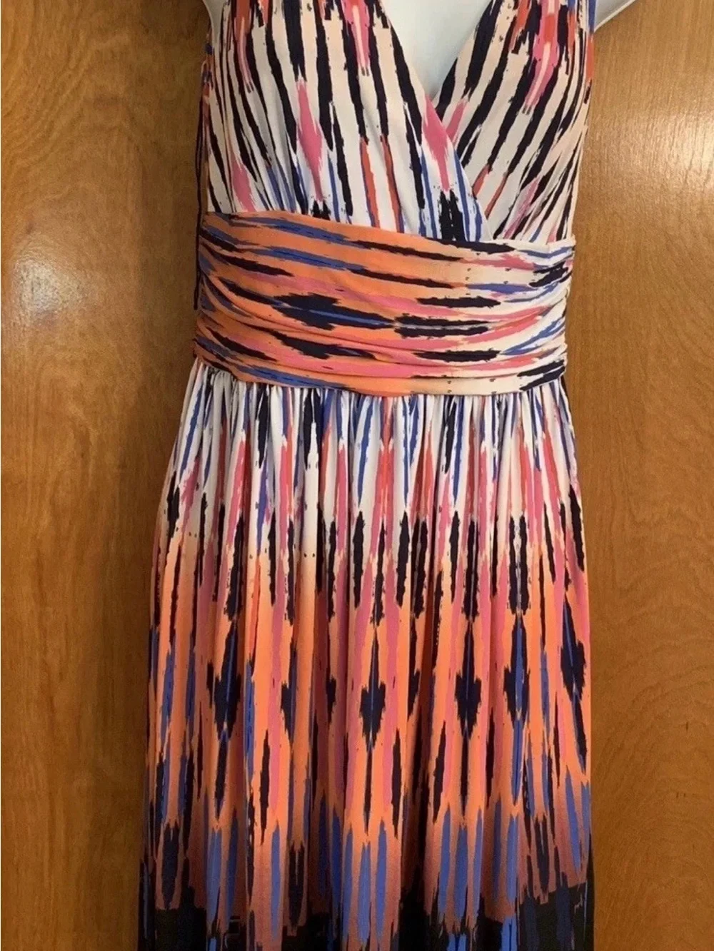 Woman’s Sexy dress Donna Morgan Sz 6 NWT NEW Event party S Elegant Fit & Flare - Picture 2 of 7